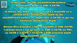 FRC freedive training the traditional FrenzelFattah mouthfill practice [upl. by Maurey614]