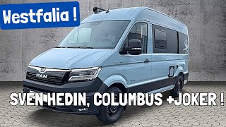 WESTFALIA LATEST MODELS QUICK LOOK AT SVEN HEDIN COLUMBUS amp CLUB JOKER [upl. by Chemaram]