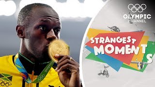 How much is an Olympic Gold Medal worth  Strangest Moments [upl. by Adnuhsat]