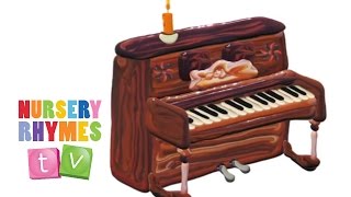 PIANO  Musical Instruments  Nursery Rhymes TV  Music For Kids [upl. by Etnohs18]