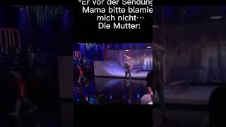 Er vor der Sendung Mama bitte blamiere mich nicht… Die Mutter sendung bitter [upl. by Mailand260]