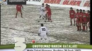 Beşiktaşın Unutulmaz Hakem Hataları [upl. by Annaesor]