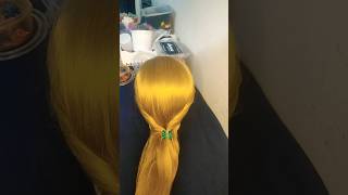 hairstyle bunhairstyle youtube hair hairtutorial trending 1000subscriber shorts [upl. by Aniara128]