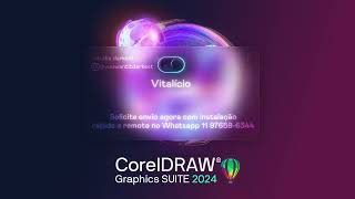 CorelDRAW 2024 GRAPHICS SUITE VITALÍCIO RECEBA AGORA [upl. by Ocirema]