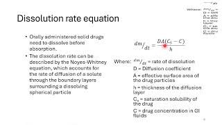 Physicochemical factors influencing Drug Absorption Part 1 [upl. by Vidda]