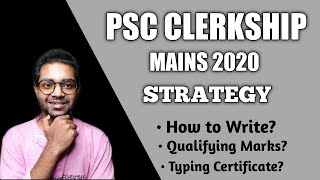 PSC Clerkship Mains Strategy  How to Write  Question PatternTyping CertificateSagnik Sir [upl. by Ardnaxela157]