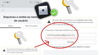 Como corrigir um erro ocorreu tente novamente mais tarde roblox redefinir senha [upl. by Hatokad]