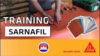 Training  Initiation of Sarnafil Membrane for Roofing [upl. by Anyat]