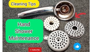 Hand Shower Cleaning and Repairing Tips  Hand Shower Maintenance  Bathroom Shower Head Repairing [upl. by Dett]