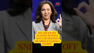 SNL Kicks Off Season 50 with Maya Rudolph’s Hilarious Kamala Harris [upl. by Ahseei]