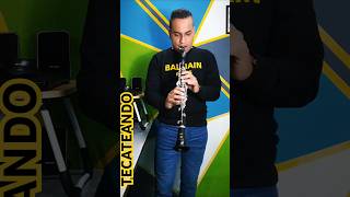 Solo de tecateando De los clasicos de banda 🎶🎷🎵 musicasinaloense clarinete fyp solosdeclarinete [upl. by Aronal201]