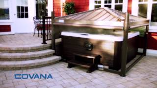 Covana The 2in1 automated solution to cover your spa [upl. by Yelrah]