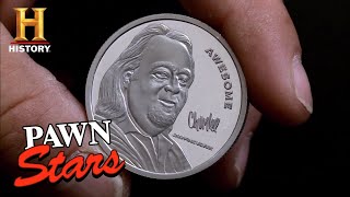 Pawn Stars Chum Makes Some Real Coin Season 8  History [upl. by Ressay]