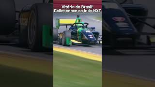 É DO BRASIL CAIO COLLET VENCE PELA PRIMEIRA VEZ NA INDY NXT formulaindy [upl. by Darryl]