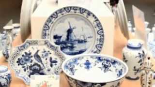 A Visit to Royal Delft Pottery in Holland [upl. by Yasmin]