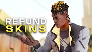 💱🔧 How To Refund Skins In Valorant Valorant Points Radianite Points and Agent Contract Refunds [upl. by Naujit]