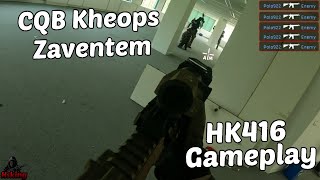 CQB KHEOPS Zaventem  HK416 Gameplay Part 1 Airsoft [upl. by Llyrad]