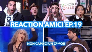 DICI SOLO CAZE Celentano vs Todaro  Reaction pomeridiano Amici ep19 [upl. by Ailuy]