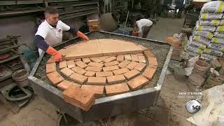 Gianni Acunto Neapolitan Pizza Oven  HOW TO MAKE A PIZZA OVEN [upl. by Dadivitan365]