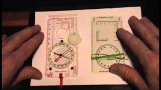 MAP GRID BEARING PROTRACTOR [upl. by Taran]