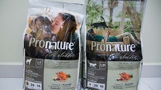 Comparing Pronature dog and cat food [upl. by Eglantine]