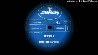 American Express – Exodisco 1979 [upl. by Aser]