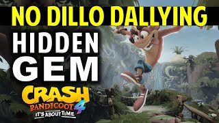 No Dillo Dallying Hidden Gem Location  Crash Bandicoot 4 Its About Time [upl. by Cooley141]