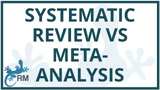 Systematic review vs metaanalysis  What’s the difference [upl. by Nnahsal479]