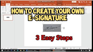 HOW TO CREATE ESIGNATURE  PAANO GUMAWA NG ESIGNATURE [upl. by Celik]