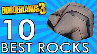 Top 10 Best Rocks in Borderlands 3 [upl. by Hemphill]