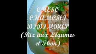 Cuisine Coréenne Riz aux Légumes et Thon Sans Ail Facile Et Rapide [upl. by Aun]