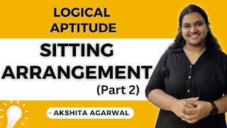 Aptitude Preparation for Campus Placements 22  Sitting Arrangement Part 2  Logical Aptitude [upl. by Akkire]