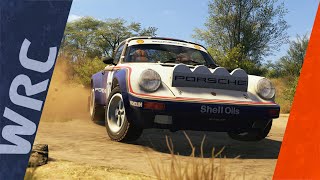 EA WRC Safari takeover Kenya Kanyawa Group B RWD  Setup for each car at end of video [upl. by Notsruht]