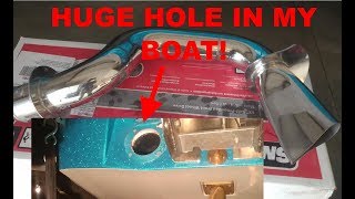 HOW TO INSTALLREPLACE SURF PIPE for skiwake boats Episode 2  DIY Series [upl. by Lejeune515]