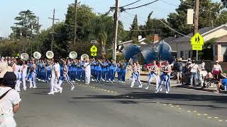 Irvington High School Varsity Marching Band Delta Band Review at Antioch 20241005 [upl. by Ahtennek88]