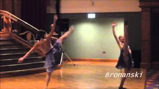 Maddie and Kalani  Walk Through A Storm duet Belfast 020315 [upl. by Ahtiekal]