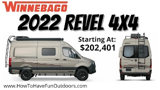 2022 Winnebago 4x4 Revel Walkthrough Tour in 4K [upl. by Asilaj]