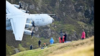 A400m Atlas Low Level Mach Loop [upl. by Harned]