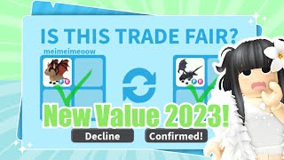 😱WFL BAT DRAGON GAINING SO MUCH VALUE WHAT PEOPLE TRADE FOR BAT DRAGON IN 2023 Adopt Me Trading [upl. by Llenoil660]