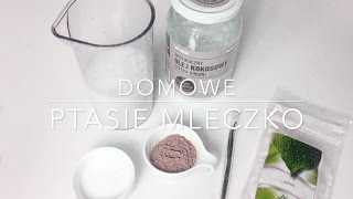 Zdrowe zamienniki 1  domowe ptasie mleczko [upl. by Atteiluj]