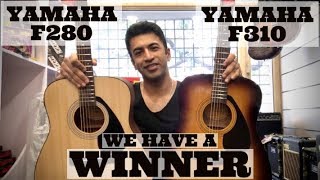 Yamaha F280 vs Yamaha F310  We have a WINNER [upl. by Rafaello818]