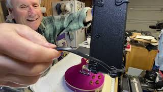 Crazy Violet Les Paul made by Vicers Let’s unboxing it [upl. by Anim150]