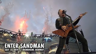 Metallica Enter Sandman Trondheim Norway  July 13 2019 [upl. by Ravel]