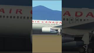 Air Canada 767 🇨🇦 Landing shorts infiniteflight [upl. by Atsev]