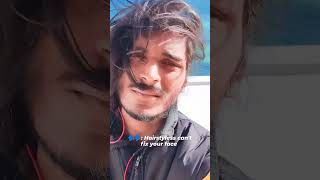 💀💙🦊hairstyle trending modernmullet transformation india haircut fashion style lifestyle [upl. by Zemaj]