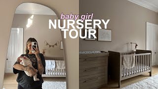 BABY GIRL NURSERY TOUR  JAMIE GENEVIEVE [upl. by Bowman]