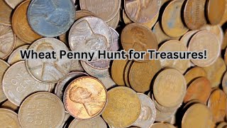 Hunting 10 rolls of quotUnsearchedquot Wheat Pennies [upl. by Nonnahc]