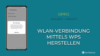 WLANVerbindung mittels WPS herstellen  Oppo Android 11  ColorOS 11 [upl. by Denise]