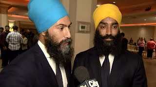 ‘Brampton is now an orange town’ Gurratan amp Jagmeet Singh on NDP win [upl. by Gabby105]