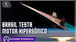 MOTOR HIPERSÔNICO 14X É TESTADO PELO BRASIL E SURPREENDE O MUNDO [upl. by Nyraa692]